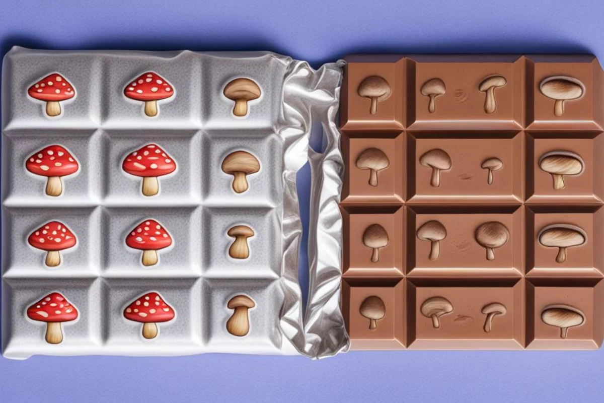 mushroom chocolate